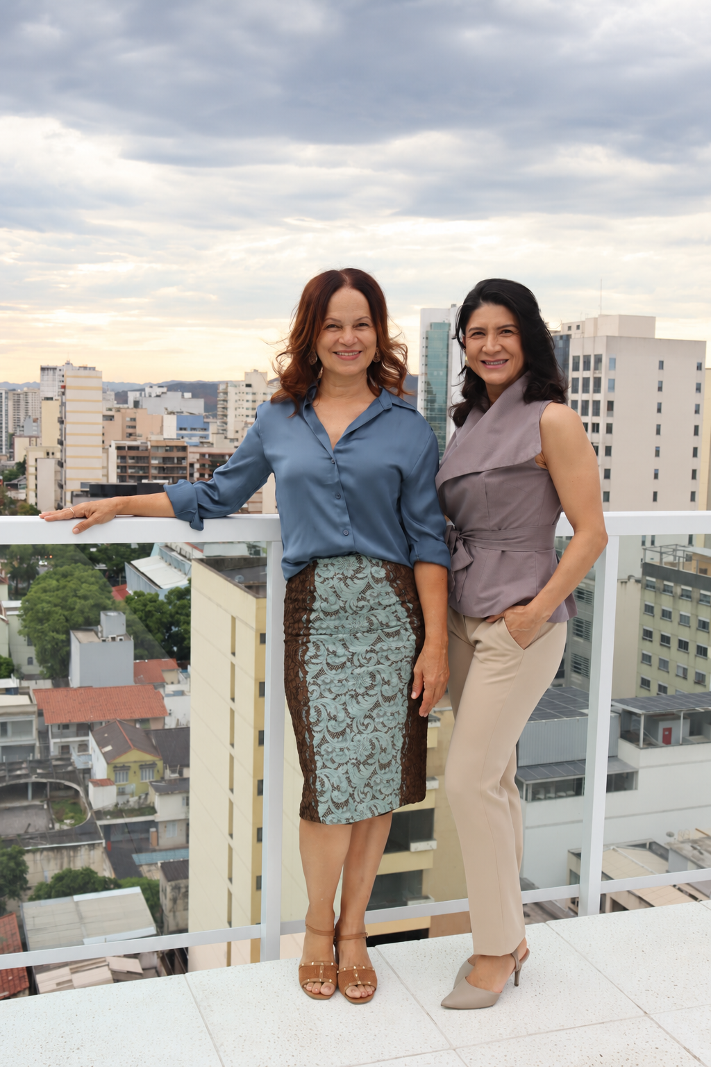 Sandra Ferreira e Omara Almeida, sócias da Somar Síndicos